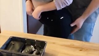 TikTok Flip the Switch Challenge Ends with Doggy and Cum on Ass - TinyTaya