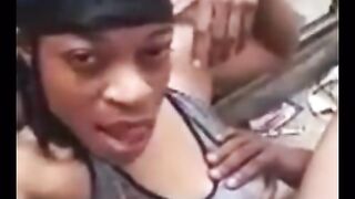 Lesbian Stud Gets Head on Facebook Live