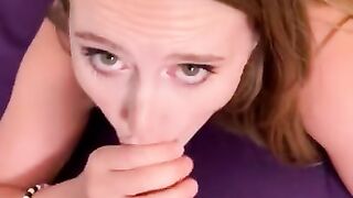 College Cam Girl Loves Sucking Big Cock