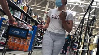 Candid Latina Teen Leggings Ass