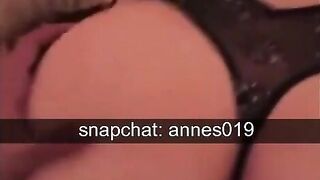 POV leaked Snapchat sex Hot big ass doggy style