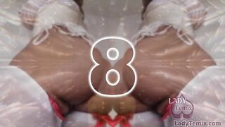 Mesmerizing Ebony Domme Cum Countdown