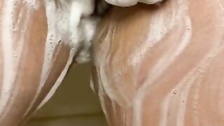 Soapy Pussy POV (Slow Motion)