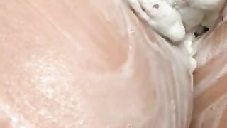 Soapy Pussy POV (Slow Motion)