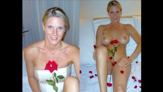 Dressed undressed Brides Slideshow #3