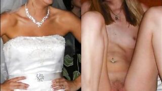 Dressed undressed Brides Slideshow #3