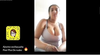 Beurette marocaine Gros seins  Live