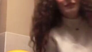 Twerking during the lockdown instagram live