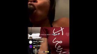 Sucking Dick on Ig Live