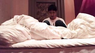 Japanese Tickle Feet on Bed