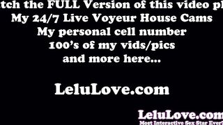 Homemade pornstar behind the scenes video blog with cumshot costumes JOI stockings and femdom and lots more... - Lelu Love