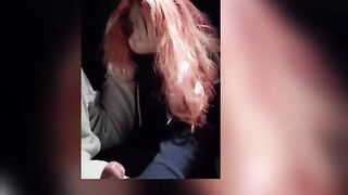 Tinder Slut makes Big Dick Explode in Car