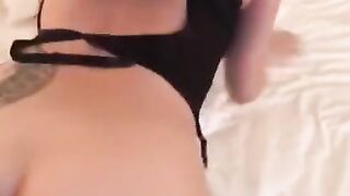 Asian girl loves to suck big cock and fuck it