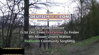 Meine Muschi offen fur die Offentlichkeit - Fremder Outdoor-