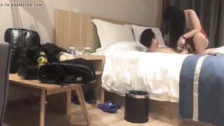 Chinese Real Prostitution, sexy milf escort has sex in hotel