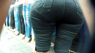 Candid booties spandex culona no1...