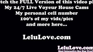 Amateur Babe goes Bottomless with Vibrator Masturbating Orgasm for YOUR POV XXXmas Gift - Lelu Love