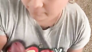 Latina blowjob pov