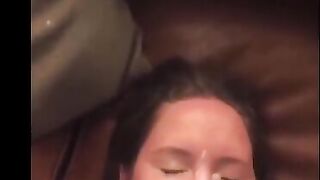 Amateur facial compilation