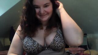 Chubby Teen Girl Skypes you and wants to Watch you Jerk off