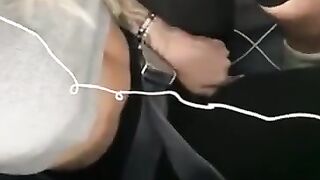 BLONDE MILF WITH TATTOO MASTURBATES IN PUBLIC PLACE FOR SNAPCHAT