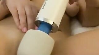 VERY HOT BLONDE TEEN USES BIG VIBRATOR ON HER PUSSY FOR SNAPCHAT