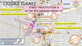 Ciudad Juarez, Mexico, Sex Map, Street Prostitution Map, Massage Parlours, Brothels, Whores, Escort, Callgirls, Bordell, Freelancer, Streetworker, Prostitutes