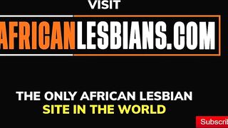 Ebony Lesbians Masturbating Sextape