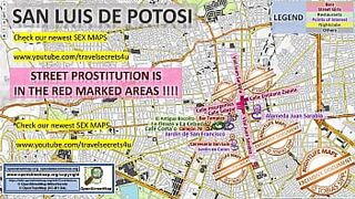 San Luis de Potosi, Mexico, Sex Map, Street Prostitution Map, Massage Parlours, Brothels, Whores, Escort, Callgirls, Bordell, Freelancer, Streetworker, Prostitutes