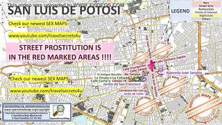 San Luis de Potosi, Mexico, Sex Map, Street Prostitution Map, Massage Parlours, Brothels, Whores, Escort, Callgirls, Bordell, Freelancer, Streetworker, Prostitutes