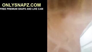 REAL SNAPCHAT BLONDE - MORNING BLOWJOB AND FUCK WITH STEP MOM IN THE