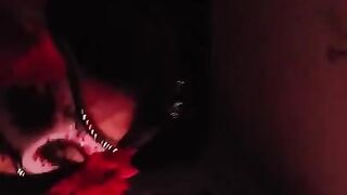 Masked Blowjob from Hot Girlfriend