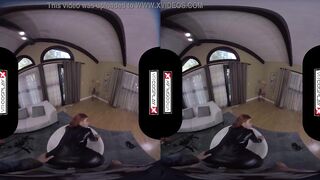 VRCosplayX.com Black Widow Rides Your Cock