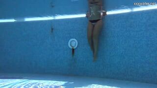 Puzan Bruhova sexy underwater submerged teen