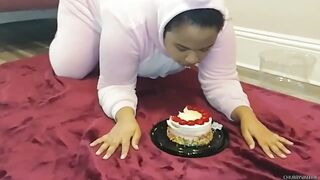 ChubbyValerie Compilation | Chubby Big Belly BBW Feedee Shows off Curves