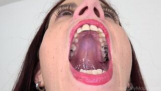 Mouth fetish - Ali Bordeaux