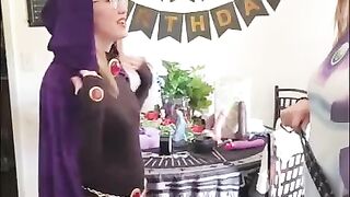 Raven's Birthday Spankings: a Gift from Starfire