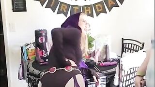 Raven's Birthday Spankings: a Gift from Starfire