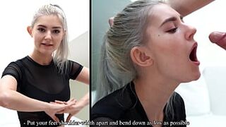 Hot fitness sex with teen girl ended up with a massive cumshot - Eva Elfie