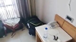 Fucking my blond wife, holiday in Crete Hotel, orgasm