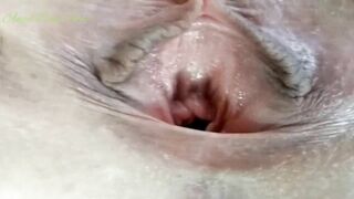 Close up Tight Pussy Wide Open for Fans - Enjoy Watching