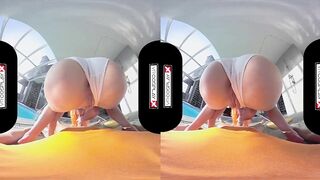 VR Porn Cosplay Step Sister 5th Element POV and 69 Blowjob VR CosplayX