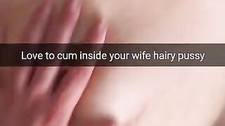 I Love to Cumming inside your Cheating Wife Fertile Pussy! - Cuckold Captions Snapchat