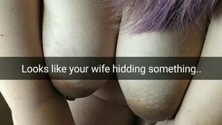 Pregnant wife hide cheating creampies and used condoms!