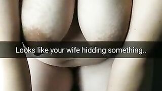 Pregnant wife hide cheating creampies and used condoms!