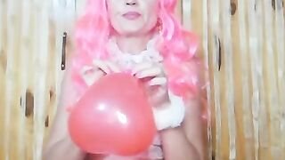 Just Play with the Red Balloon - Heart | Abella Love