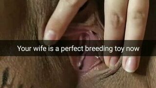 My wife is a perfect breeding bitch now! - Milky Mari