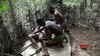 African Warriors Fuck Foreign Missionary