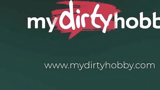 MyDirtyHobby - College teen masturbating and moans loudly