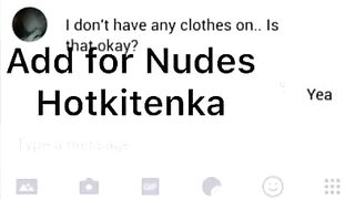 Snapchat Sexting- Hotkitenka